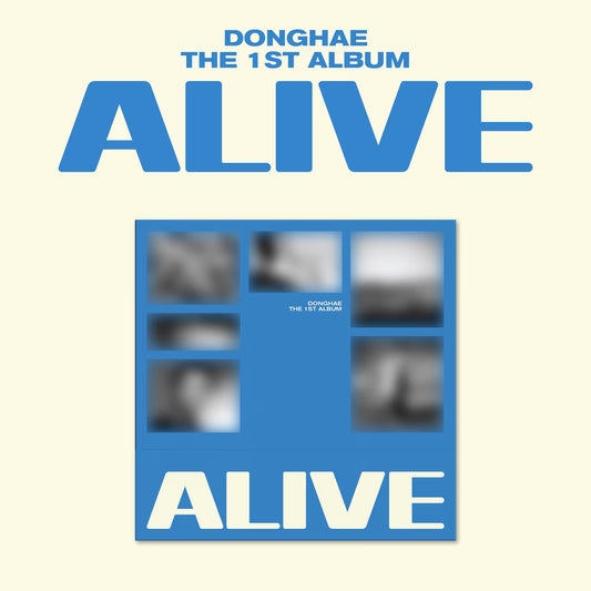 [PRE-ORDER] DONGHAE 1st Full Album [ALIVE]PHOTOBOOK