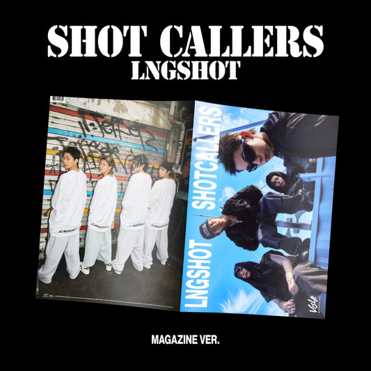 [PRE ORDER] LNGSHOT EP [SHOT CALLERS] (Magazine Ver.)