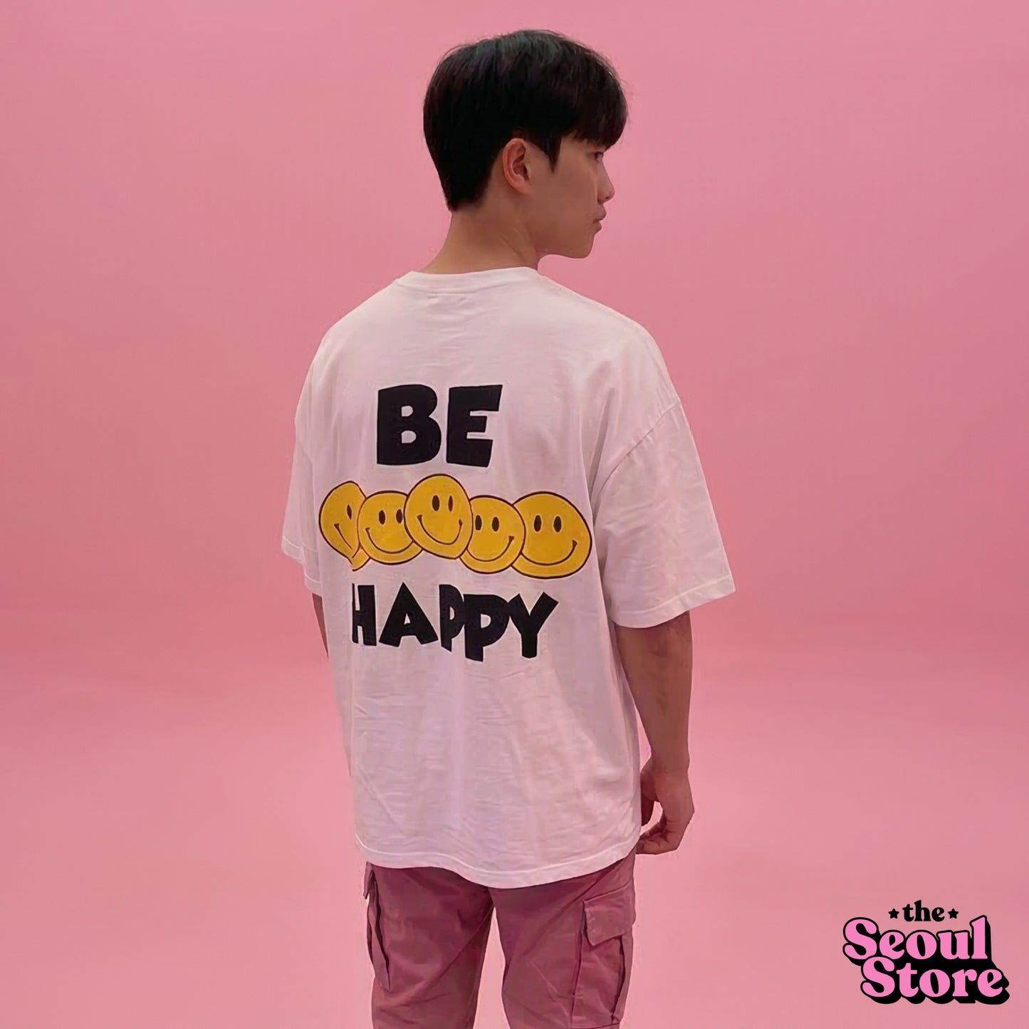 Camiseta Be Happy