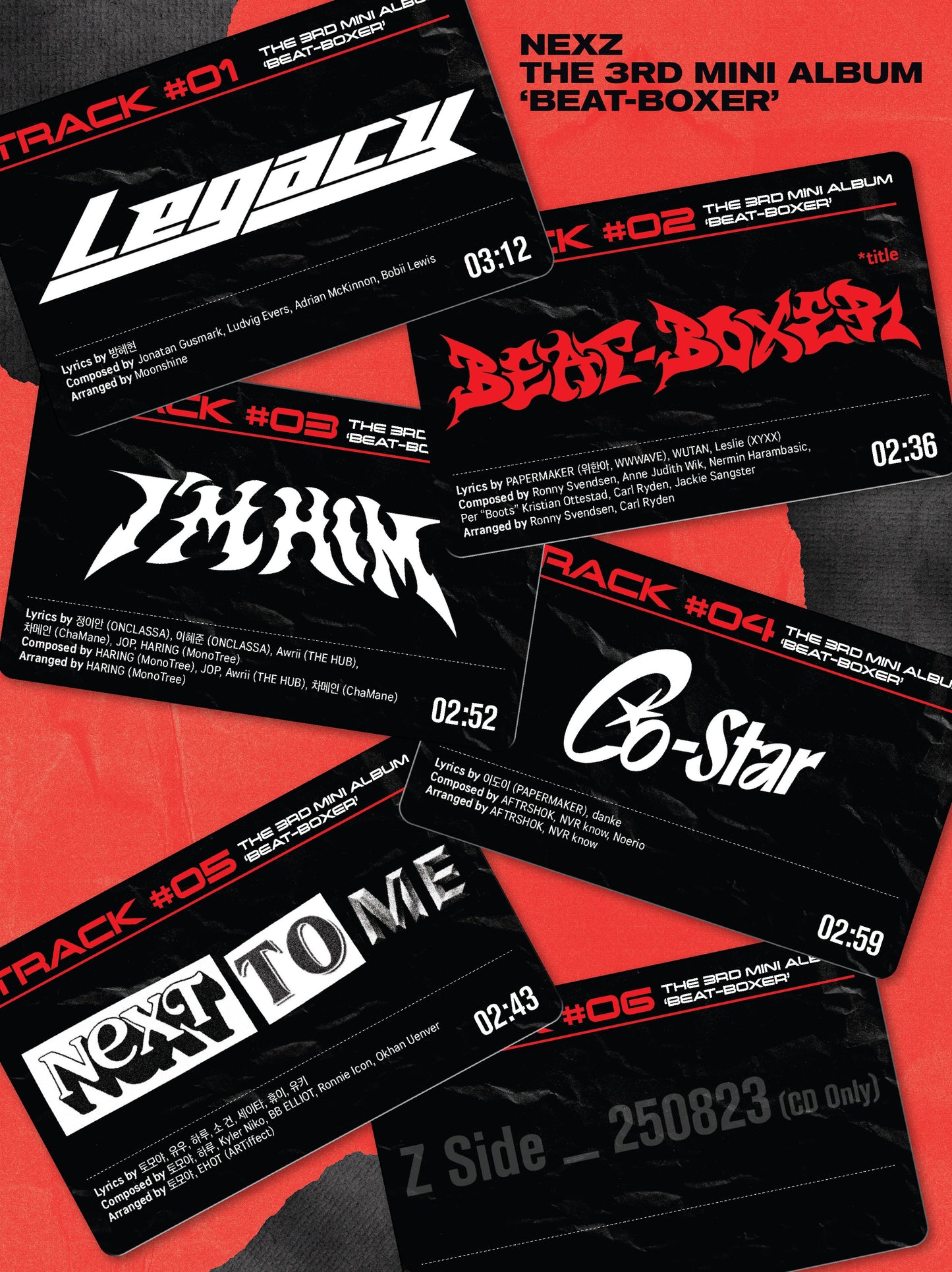 [PRE ORDER] NEXZ - BEAT-BOXER (STANDARD VER)