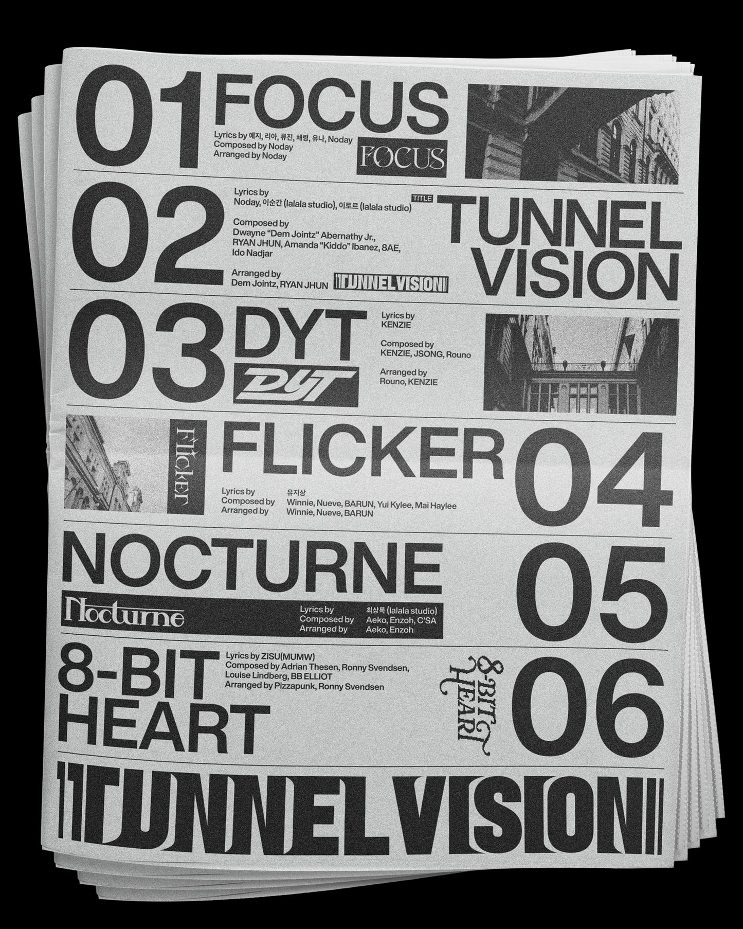 [PRE ORDER] ITZY - TUNNEL VISION (BOX VER)