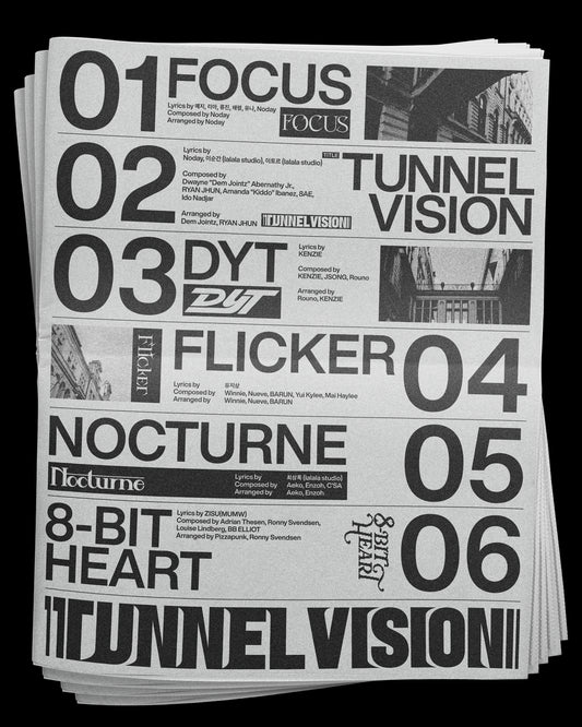 [PRE ORDER] ITZY - TUNNEL VISION (BOX VER)