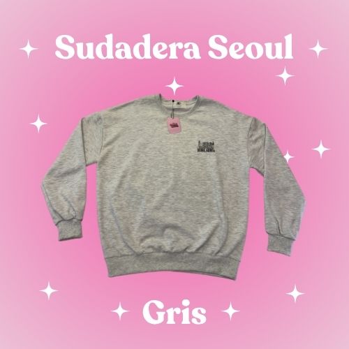 Sudadera oversize Seoul, Korea