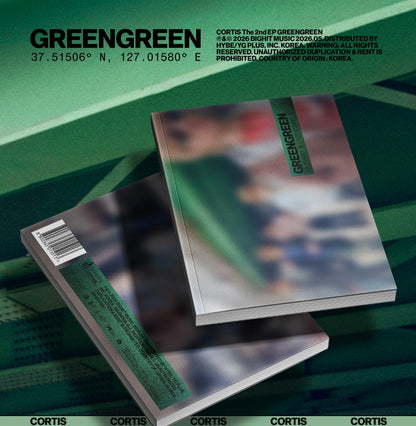 [PRE-ORDER] CORTIS  - GREENGREEN (P.O.B MAKESTAR)