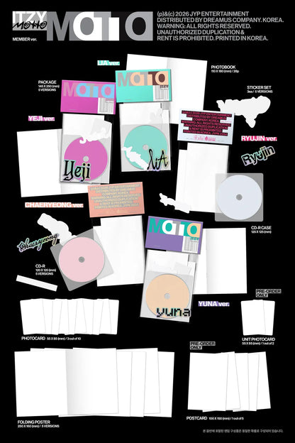[PRE-ORDER] ITZY - MOTTO (MEMBER VER) - Ver.Random