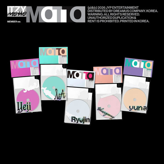 [PRE-ORDER] ITZY - MOTTO (MEMBER VER) - Ver.Random