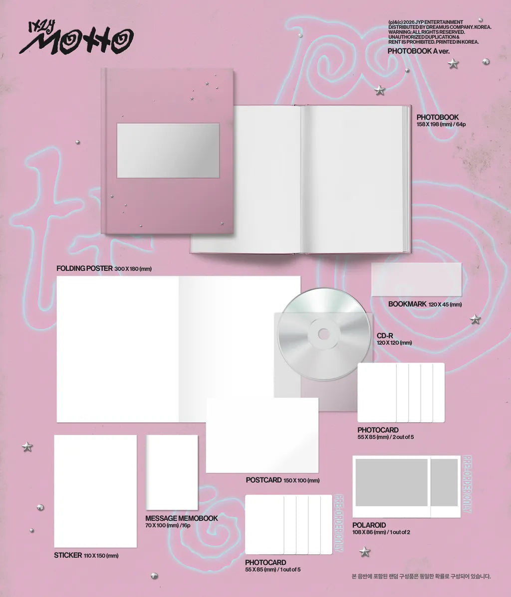 [PRE-ORDER] ITZY - MOTTO (PHOTOBOOK VER) - Ver.Random