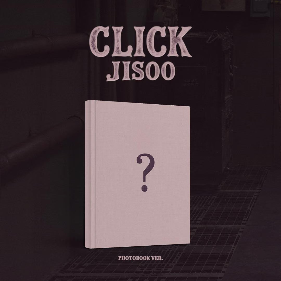 [PRE-ORDER] JISOO Single Album [CLICK] PHOTOBOOK VER.