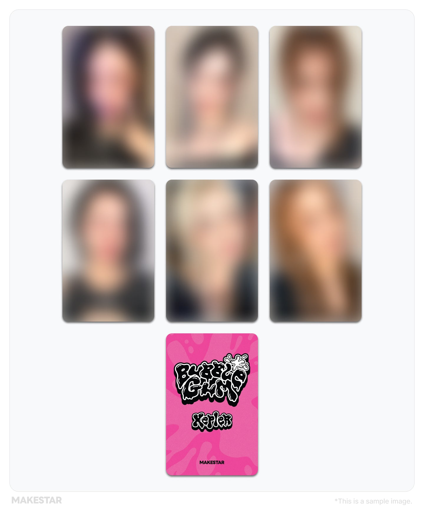Kep1er MAKESTAR ユニットヨントン限定 トレカ MAKESTAR EXCLUSIVE] KEP1ER - BUBBLE GUM – The Seoul Store