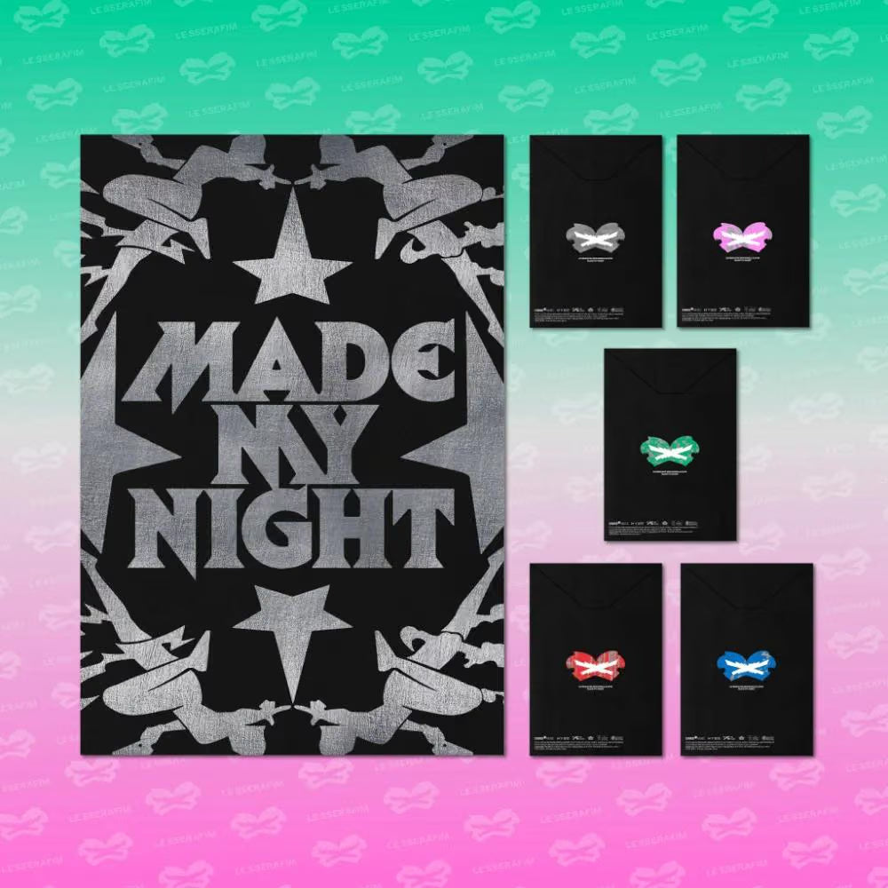 [PRE-ORDER] LE SSERAFIM 2nd Single Album 'Made My Night'  (COMPACT ver.)