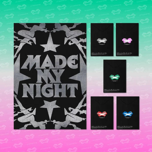 [PRE-ORDER] LE SSERAFIM 2nd Single Album 'Made My Night'  (COMPACT ver.)