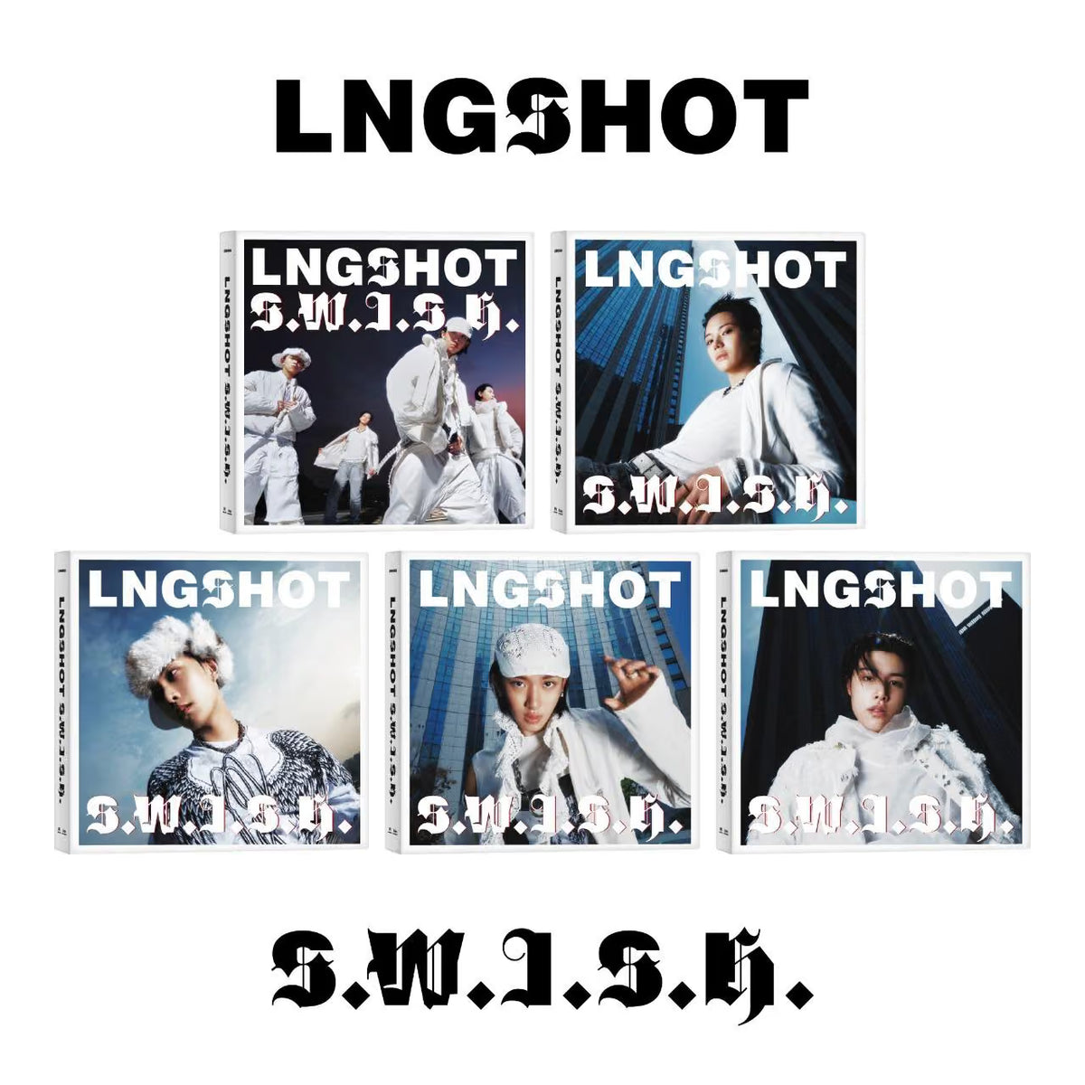 [PRE-ORDER] LNGSHOT EP [S.W.I.S.H.] (Standard Ver.)