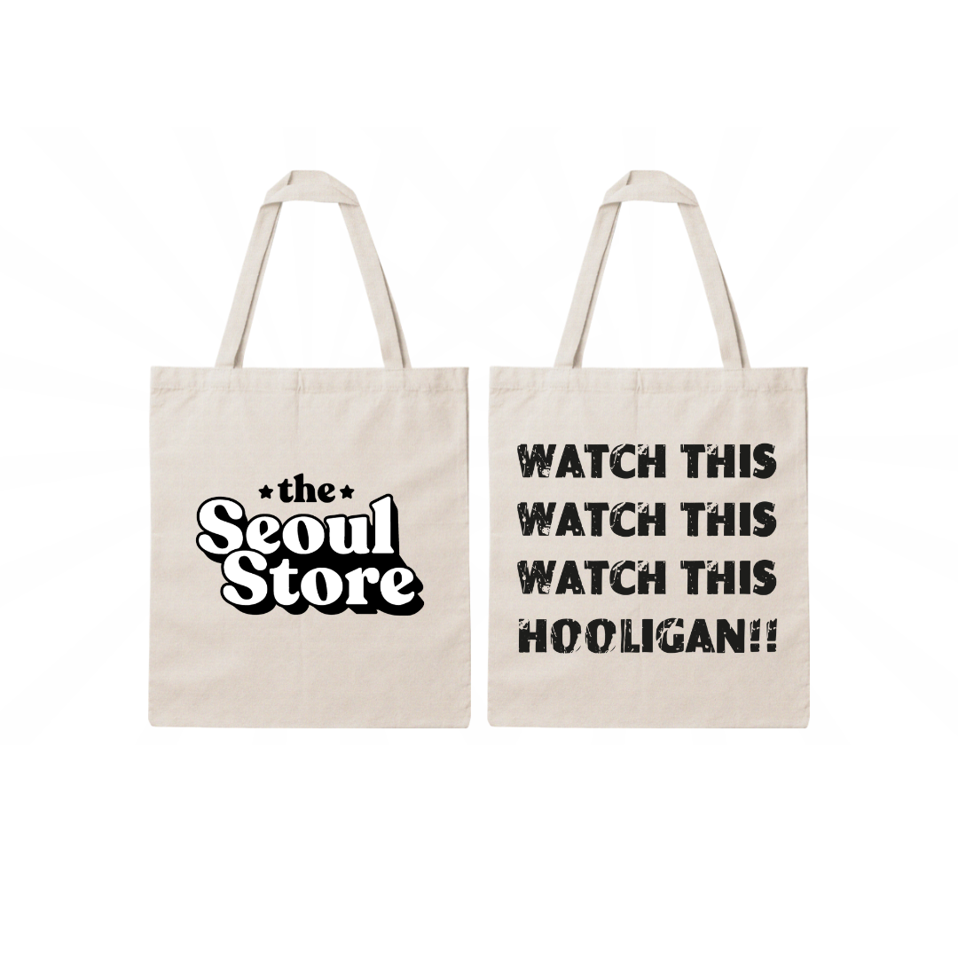 BTS HOOLIGAN TOTE BAG
