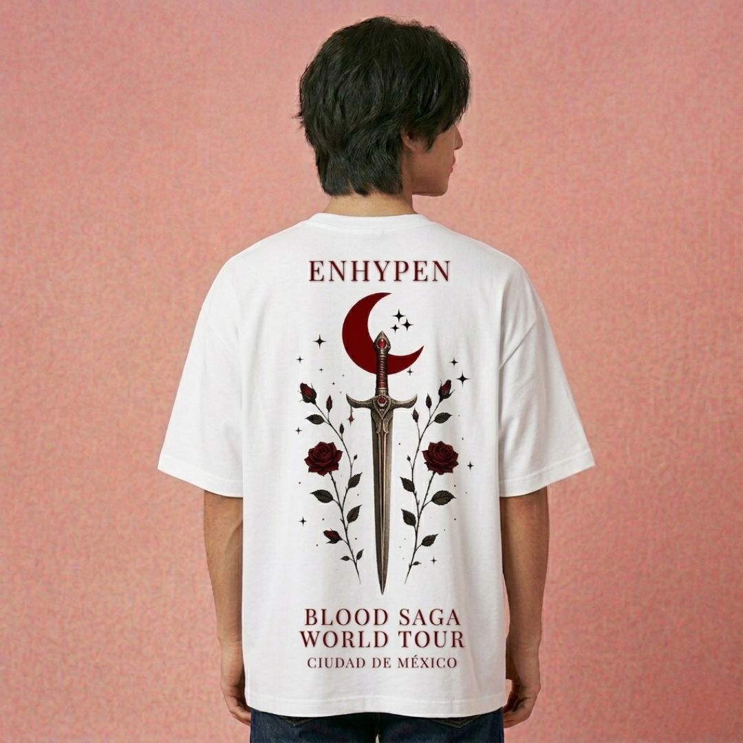 PRE ORDER PLAYERA BLANCA BLOOD SAGA