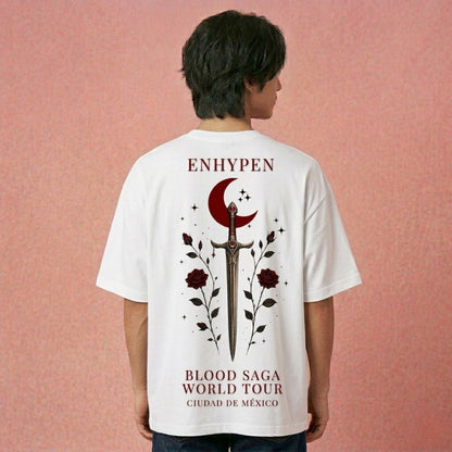 PRE ORDER PLAYERA BLANCA BLOOD SAGA