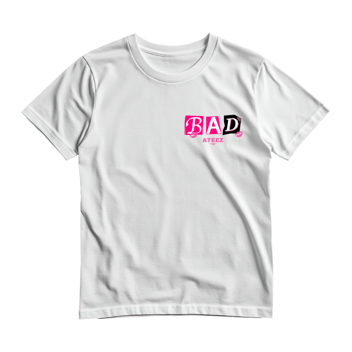 PRE ORDER PLAYERA BLANCA ATEEZ BAD