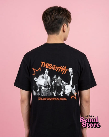 PRE ORDER - PLAYERA SKZ LOGO THIS AND THAT
