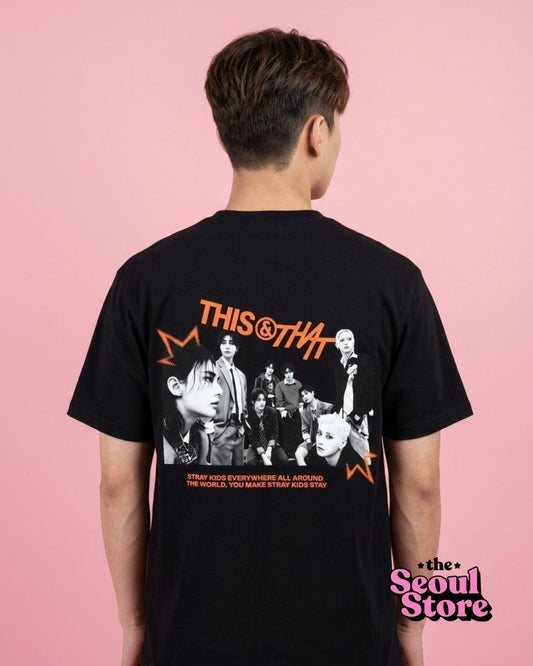 PRE ORDER - PLAYERA SKZ LOGO THIS AND THAT