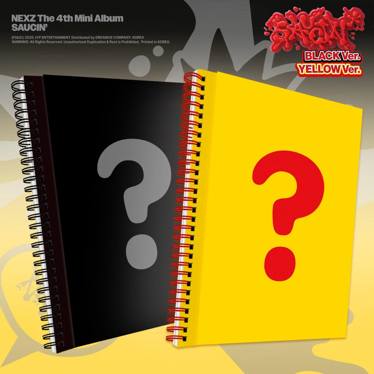NEXZ 4th Mini Album [SAUCIN'] (Dos versiones random)