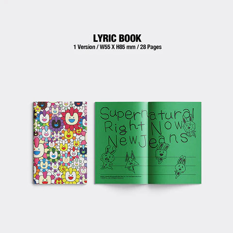 New jeans- Super natural Weverse Album A ver.
