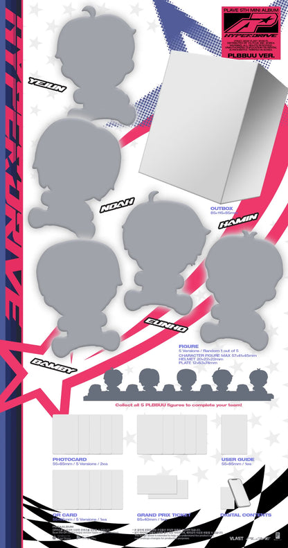 [PRE-ORDER] PLAVE 5th Mini Album 'HYPERDRIVE' (PLBBUU Ver.)