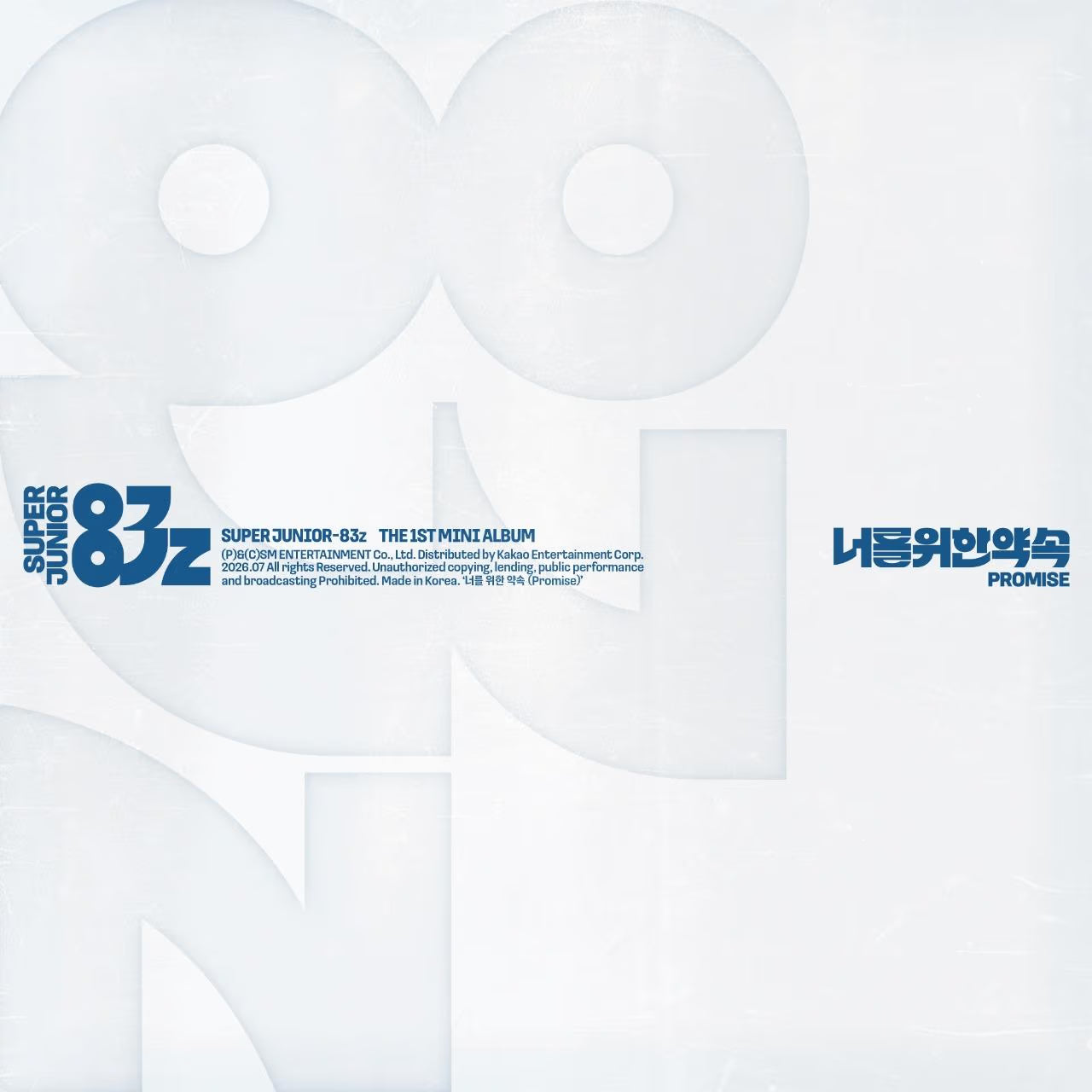 [PRE-ORDER]  SUPER JUNIOR-83z 1st Mini Album [Promise]  (Cassette Tape Ver.)