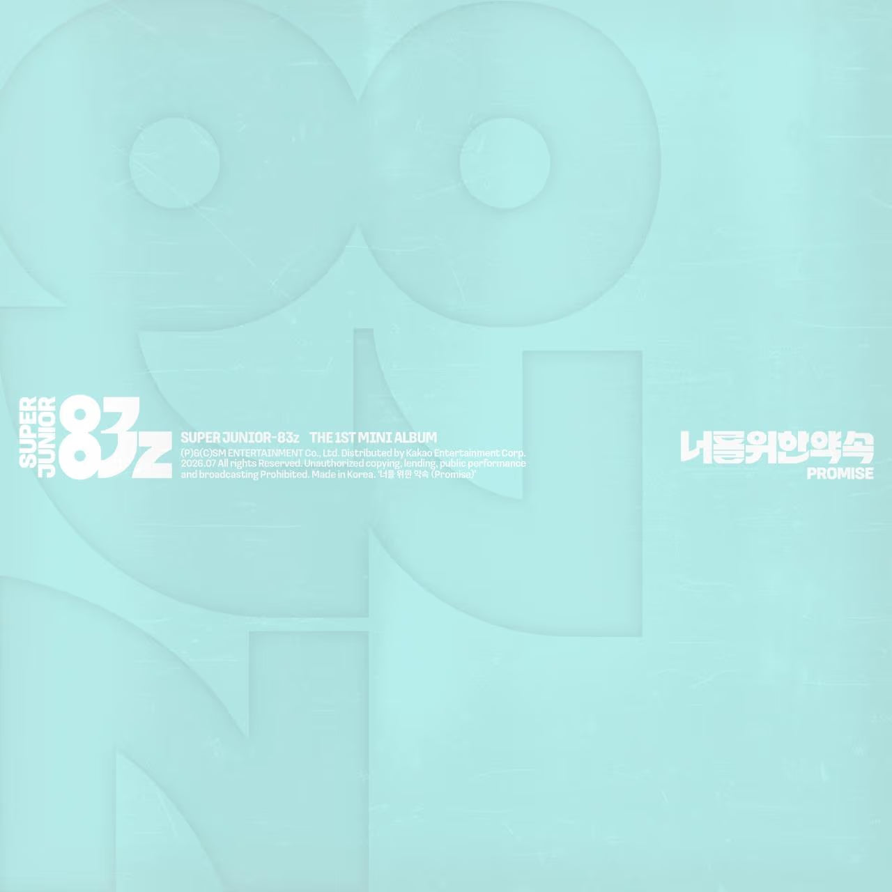 [PRE-ORDER]  SUPER JUNIOR-83z 1st Mini Album [Promise]  (Poster Ver.)