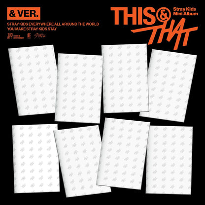 [PRE-ORDER] Stray Kids Mini Album [THIS & THAT] (& VER.)  (Random 8 versiones)