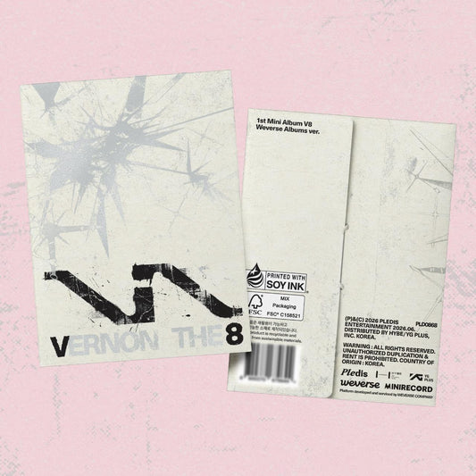 V8 (SEVENTEEN) 1st Mini Album 'V8' Weverse Albums ver.