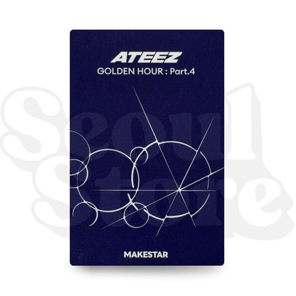 Photocard Ateez Golden Hour Part 4