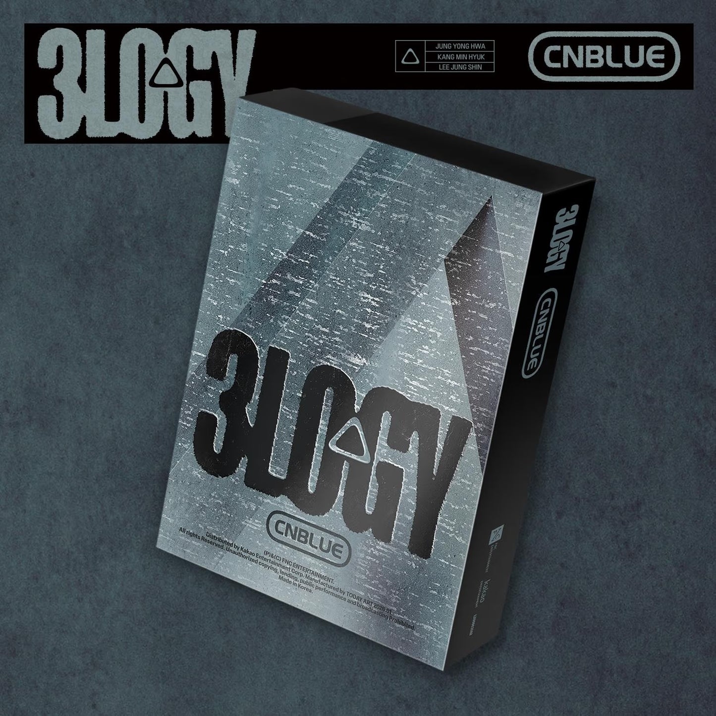 [PRE ORDER] CNBLUE 3rd Full Album [3LOGY] (SLEEVE VER.)