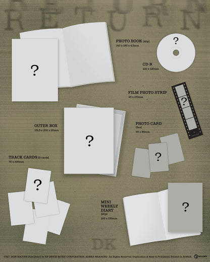 [PRE ORDER] SEVENTEEN DK 1ST MINI ALBUM [RETURN]