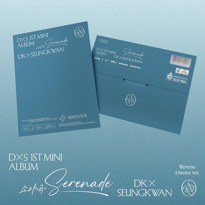 [PRE ORDER] SEVENTEEN DXS: DK X SEUNGKWAN 1st Mini Album 'Serenade'