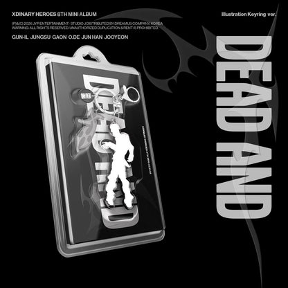 Xdinary Heroes 8th Mini Album [DEAD AND] Illustration Keyring ver.