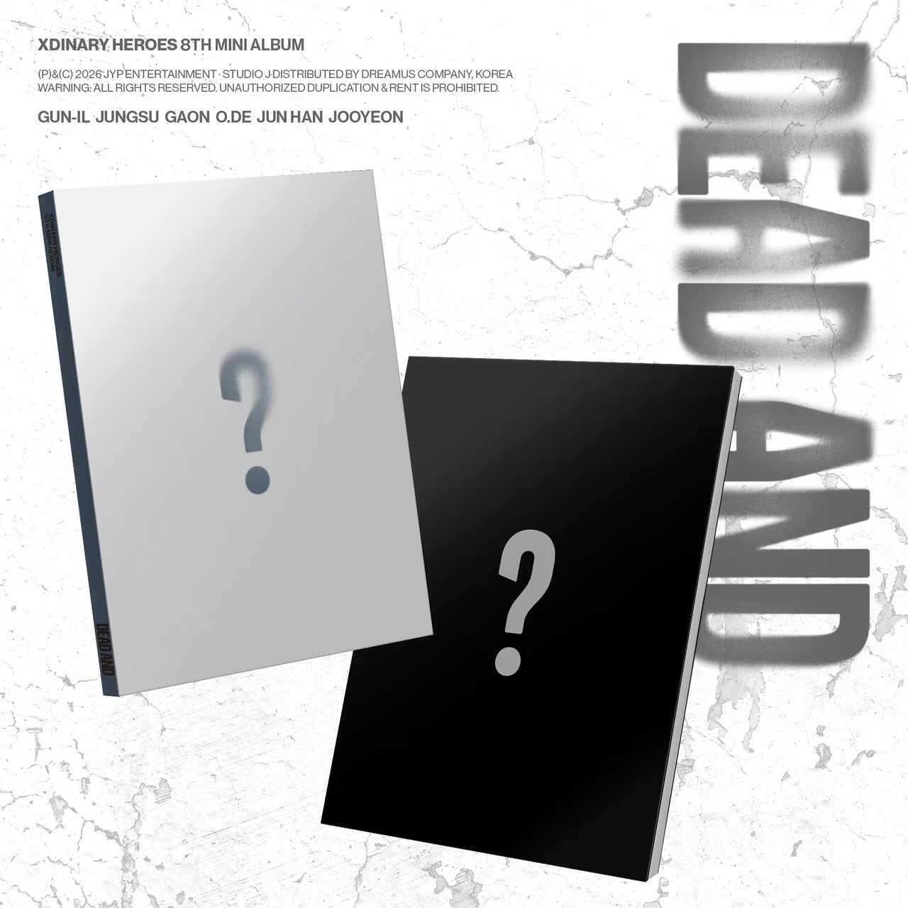 Xdinary Heroes 8th Mini Album [DEAD AND] Photobook ver.