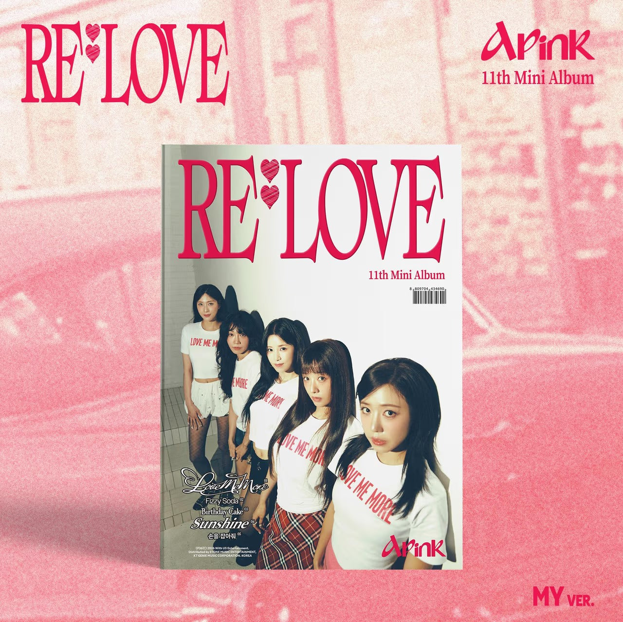 [PRE ORDER] Apink 11th Mini Album [RE : LOVE]