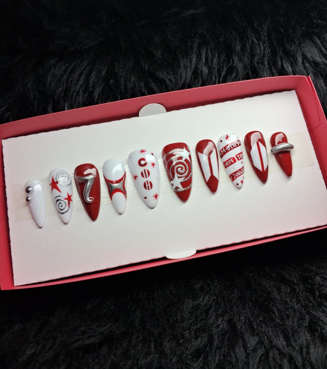 BTS PRESS ON NAILS