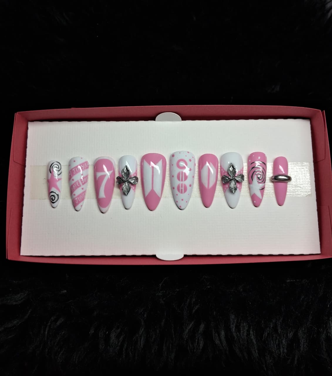BTS PRESS ON NAILS