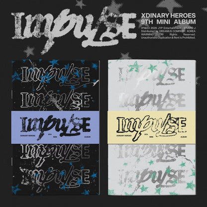 [PRE-ORDER] Xdinary Heroes 9th Mini Album [IMPULSE] STANDARD VER. (Random ver.)