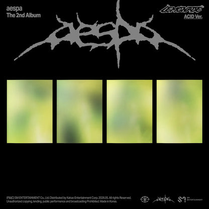 [PRE-ORDER] AESPA - LEMONADE (ACID MEMBER VER)-Random Ver