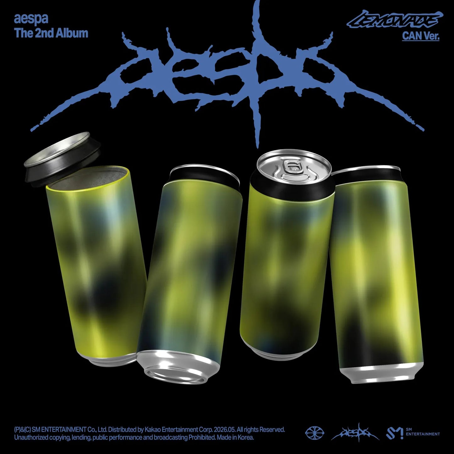[PRE-ORDER] AESPA 2nd Full Album [LEMONADE] (CAN Ver.)(Smart Album)- Random Ver.