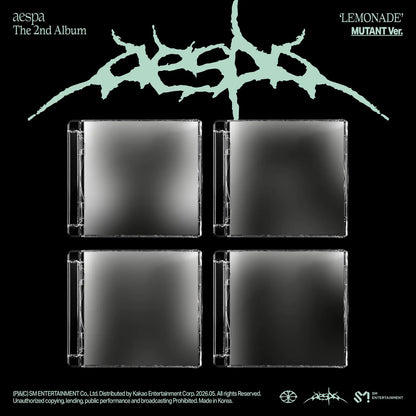 [PRE-ORDER] AESPA - LEMONADE (MUTANT MEMBER VER) -Random Ver