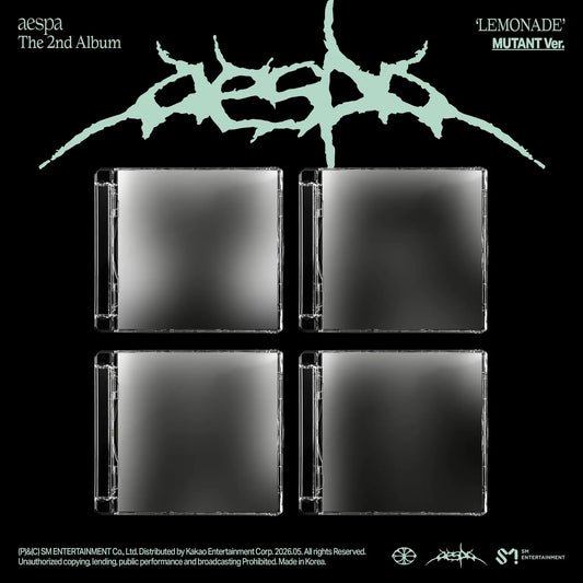 [PRE-ORDER] AESPA - LEMONADE (MUTANT MEMBER VER) -Random Ver