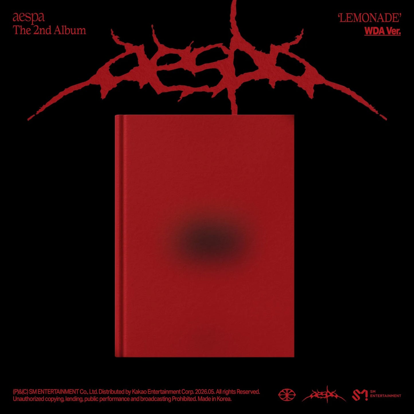[PRE-ORDER] Aespa 2nd Full Album [LEMONADE] (WDA Ver.)