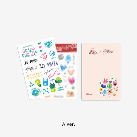 Stickers Green Project x SKZ