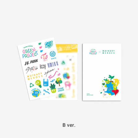 Stickers Green Project x XH