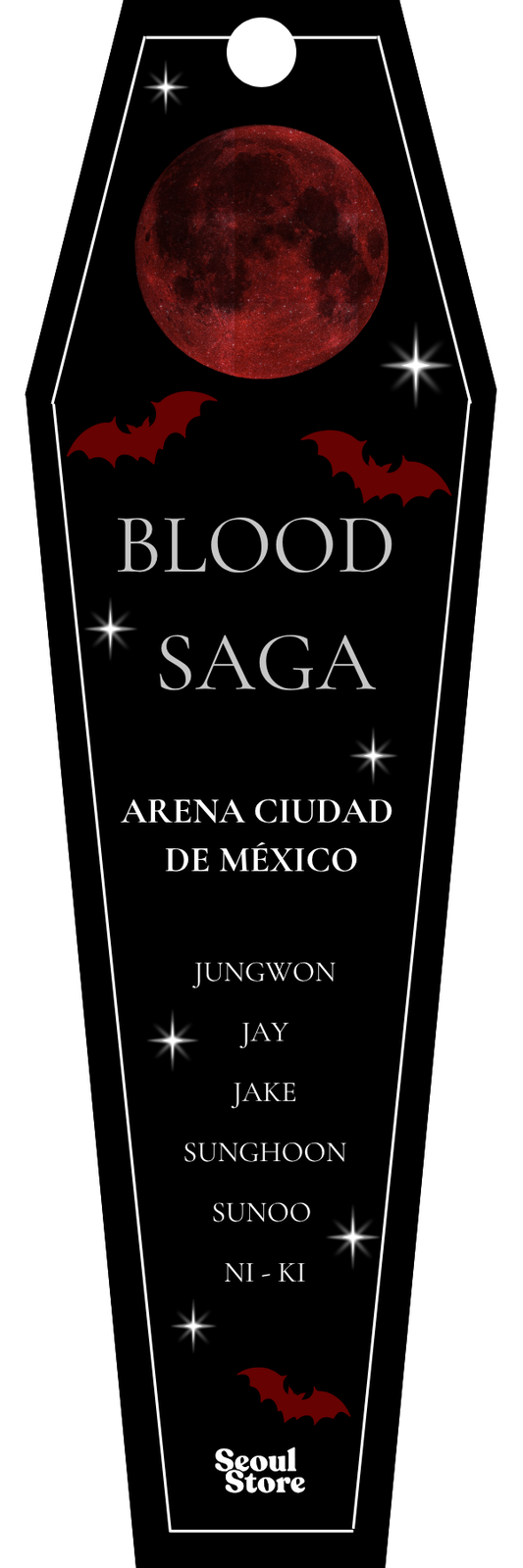 Separador de libros Blood Saga